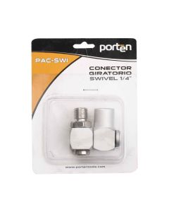 Conector giratorio Swivel de 1/4 pulgada PORTEN