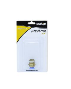 UNION AIRE 1/4" M-H ONE-TOUCH PORTEN