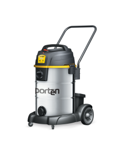 ASPIRADORA SECO-HUMEDO INOX 1200W 120V 16GL PORTEN