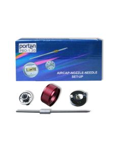 KIT BOQUILLA/AGUJA/TROMPO 1.3MM PARA PISTOLA PPI-4001G PORTEN