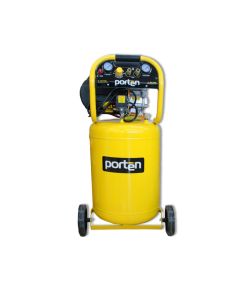 AEROGRAFO CON MINI COMPRESOR DE 15 LITROS / MIN DE 12W 29PSI DE 12  VOLTIOS-DC PORTEN