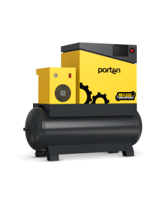 COMPRESOR DE TORNILLO 10 HP / 37.4 CFM (145 PSI) / 350 LITROS / 220V/3