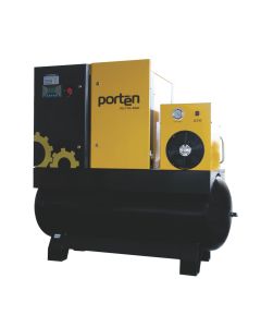 COMPRESOR DE TORNILLO 3 EN 1 DE 10 HP / 37.1 CFM (116 PSI) / 350 LITROS / 200 V/3 CON SECADOR