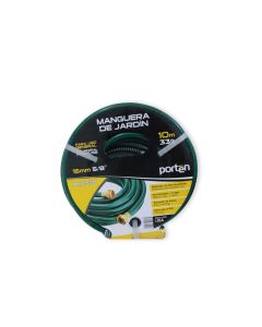 MANGUERA JARDIN 5/8" 15MMX10MT PORTEN