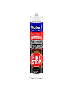 MASILLA DE ALTA TEMPERATURA SINTEX REFRACTARIO NEGRO 300 ML QUILOSA