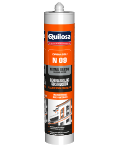 SILICON N-09 NEUTRO BLANCO CONSTRUC 300ML QUILOSA