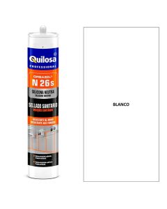 Cartucho silicón sanitario blanco