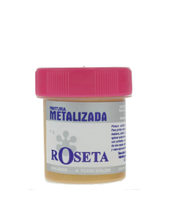 ACRILTELA DORADO OSCURO METALIZADO 30CC ROSETA