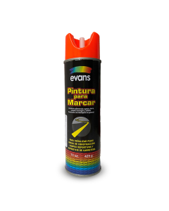 SPRAY PARA DEMARCACION NARANJA FLUORESCENTE 15 OZ EVANS