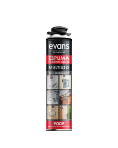 ESPUMA DE POLIURETANO DE 900GR PARA PISTOLA EVANS