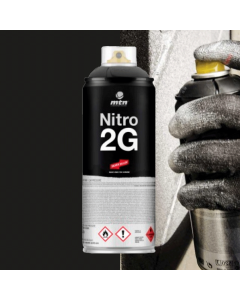 SPRAY NITRO 2G NEGRO 400ML MONTANA