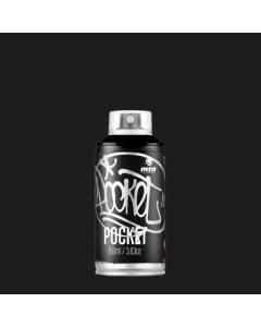 SPRAY POCKET NEGRO MATE 150ML MONTANA