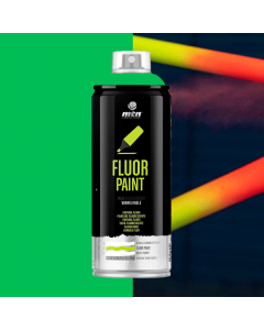 SPRAY PRO PINTURA FLUOREXCENTE VERDE 400ML MONTANA