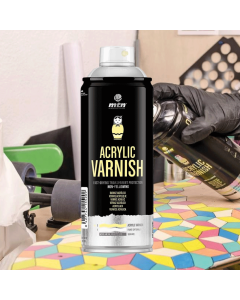 SPRAY PRO BARNIZ ACRILICO MATE 400ML MONTANA