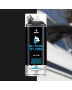 SPRAY PRO VINIL LIQUIDO NEGRO METAL 400ML MONTANA