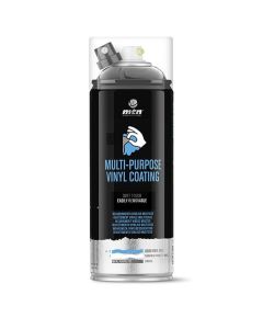 PINTURA EN SPRAY VINIL LIQUIDO NEGRO MATE DE 400 MILILITROS MONTANA