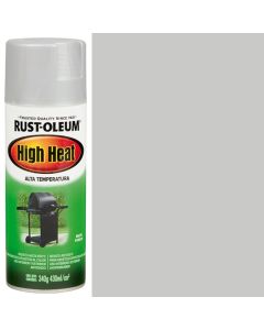 Spray Alta Temperatura Plata Rust Oleum