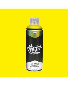 PINTURA EN SPRAY EVANS STREET AMARILLO FLUORESCENTE 400 MILILITROS 