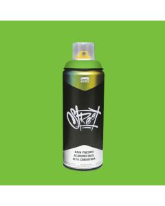 PINTURA EN SPRAY EVANS STREET VERDE FLUORESCENTE 400 MILILITROS 