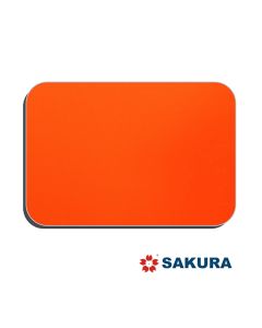 Panel de aluminio compuesto Sakura Orange de 1.55 x 5.8 metros x 4 milímetros