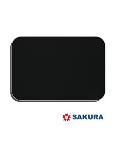 Panel de aluminio compuesto Sakura negro de 1.55 x 5.8 metros x 4 milímetros