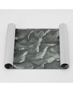 PAPEL TAPIZ 0.53X10MT OLEAJE GRIS