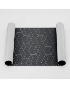 PAPEL TAPIZ 0.53X10MT CUBOS GRIS