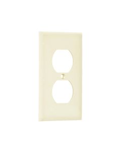 PLACA DOBLE OVAL PVC BEIGE VOLTECH