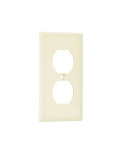 PLACA DOBLE OVAL PVC BEIGE VOLTECH