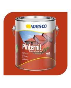 Pintura pinternit para exterior. Galon. Ladrillo