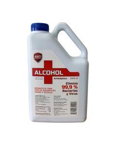 Alcohol Antiséptico 2 Litros