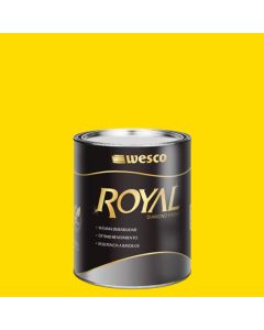 PINTURA ROYAL PARA EXTERIORES E INTERIORES AMARILLO LITRO WESCO