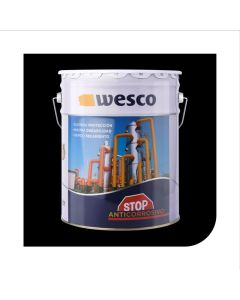 Anticorrosivo STOP negro brillante de 18.92 litros WESCO