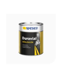 Duravial pintura tráfico blanco alquídico de 1 litro WESCO