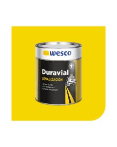 Duravial pintura tráfico amarillo alquídico de 1 litro WESCO