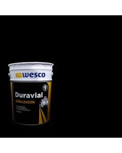 PINTURA DE TRAFICO NEGRO CANECA DURAVIAL DE WESCO