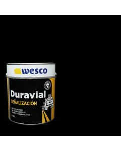 PINTURA DE TRAFICO NEGRO GALON DURAVIAL DE WESCO