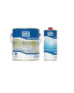 KIT EPOXICO AUTONIVELANTE HBA301 GRIS GALON CON CATALIZADOR 4:1 WEG