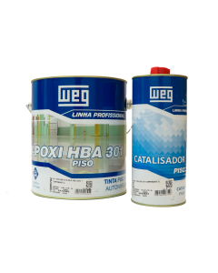 KIT EPOXICO AUTONIVELANTE HBA301 AZUL GALON CON CATALIZADOR 4:1 WEG