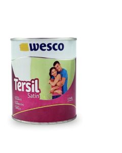 PINTURA TERSIL SATINADO BLANCO LITRO  WESCO PARA INTERIOR Y EXTERIOR