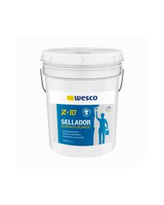 Sellador acrílico blanco de 18.92 litros WESCO