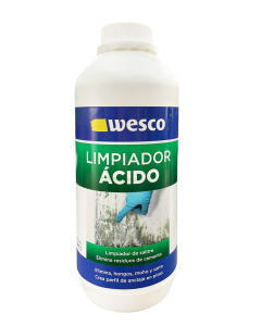 LIMPIADOR ACIDO LITRO WESCO