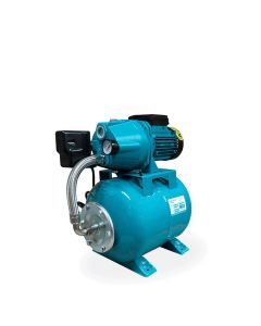 Sistema hidroneumático jet de 0.8hp 1 x 1 pulgada 110/220 voltios de tanque de 20 litros LEO